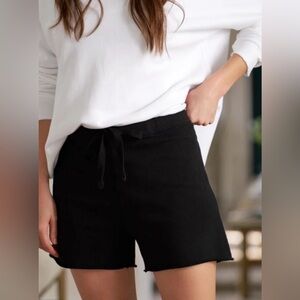 Frank & Eileen Pearl Favorite Lounge Fleece Sweatshorts Black